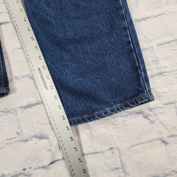Polo Jeans Co Ralph Lauren Jeans WOMENS 14X29 Blue Saturday Jean VINTAGE 90s - Picture 3 of 15